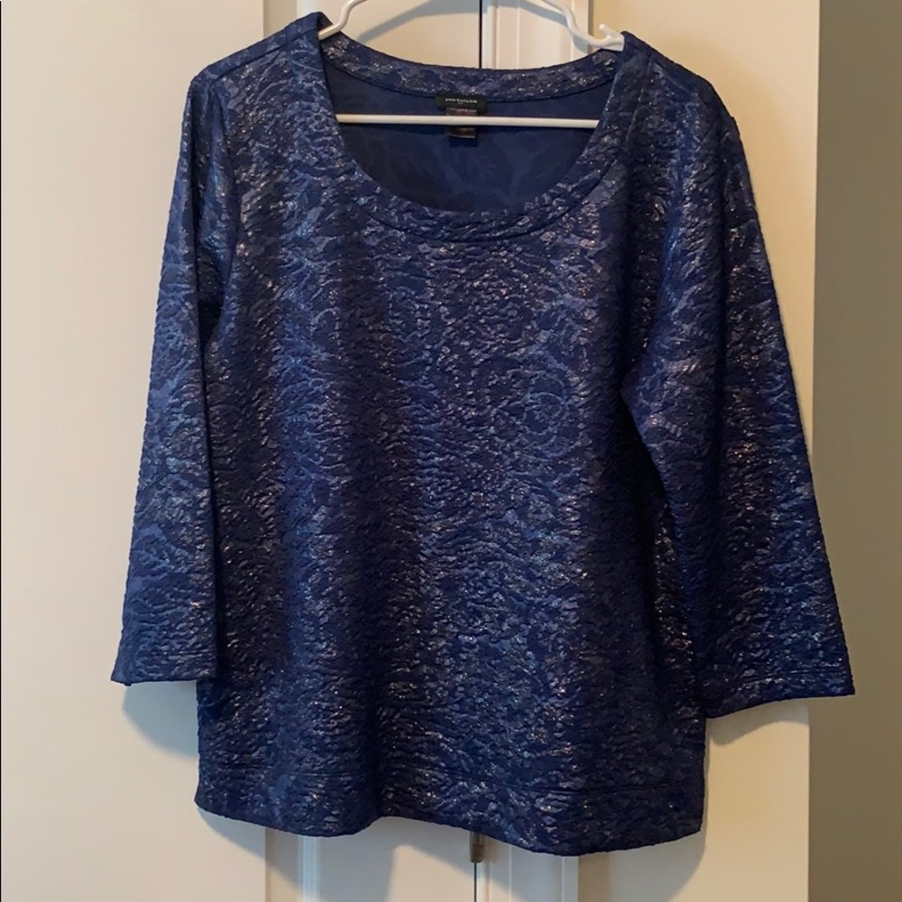 Ann Taylor Factory Shimmer Top